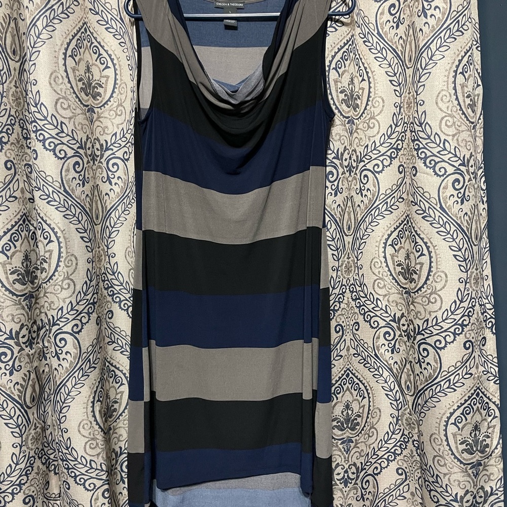 Chelsea & Theodore Striped Dress